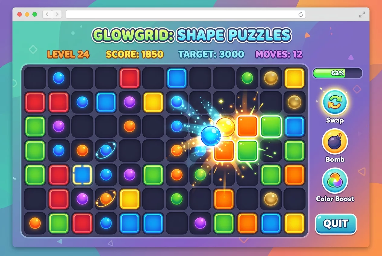 Balls and Squares Rush