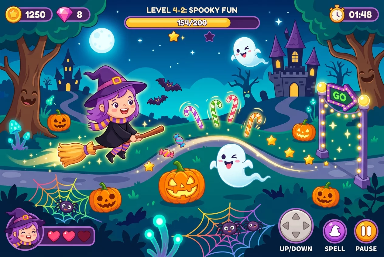 Flappy Witch Endless Flight